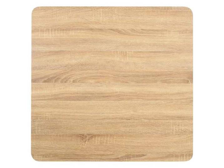 BESTLIFE Table de bistro Marron clair 80x80 cm MDF avec manuel de montage（58812345）VIDAXL