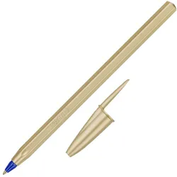 BIC® Kugelschreiber Cristal Glace gold, Schreibfarbe: Blau