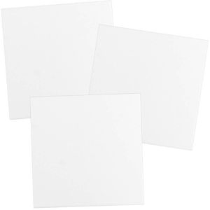 Ideen-mit-Herz Keilrahmen 012243-01, 20 x 20 cm, Leinwand auf Holzrahmen, 280 g/m², 3 Stück