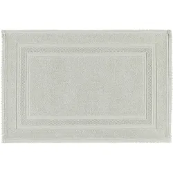 Rhomtuft Badematte Gala 50x70 cm | perlgrau - grau