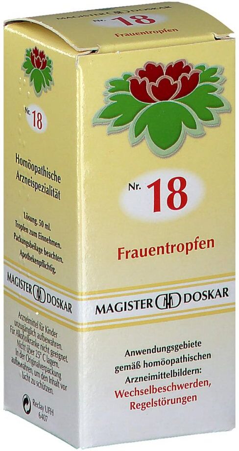 Magister Doskar Nummer 18 Frauentropfen 50ml