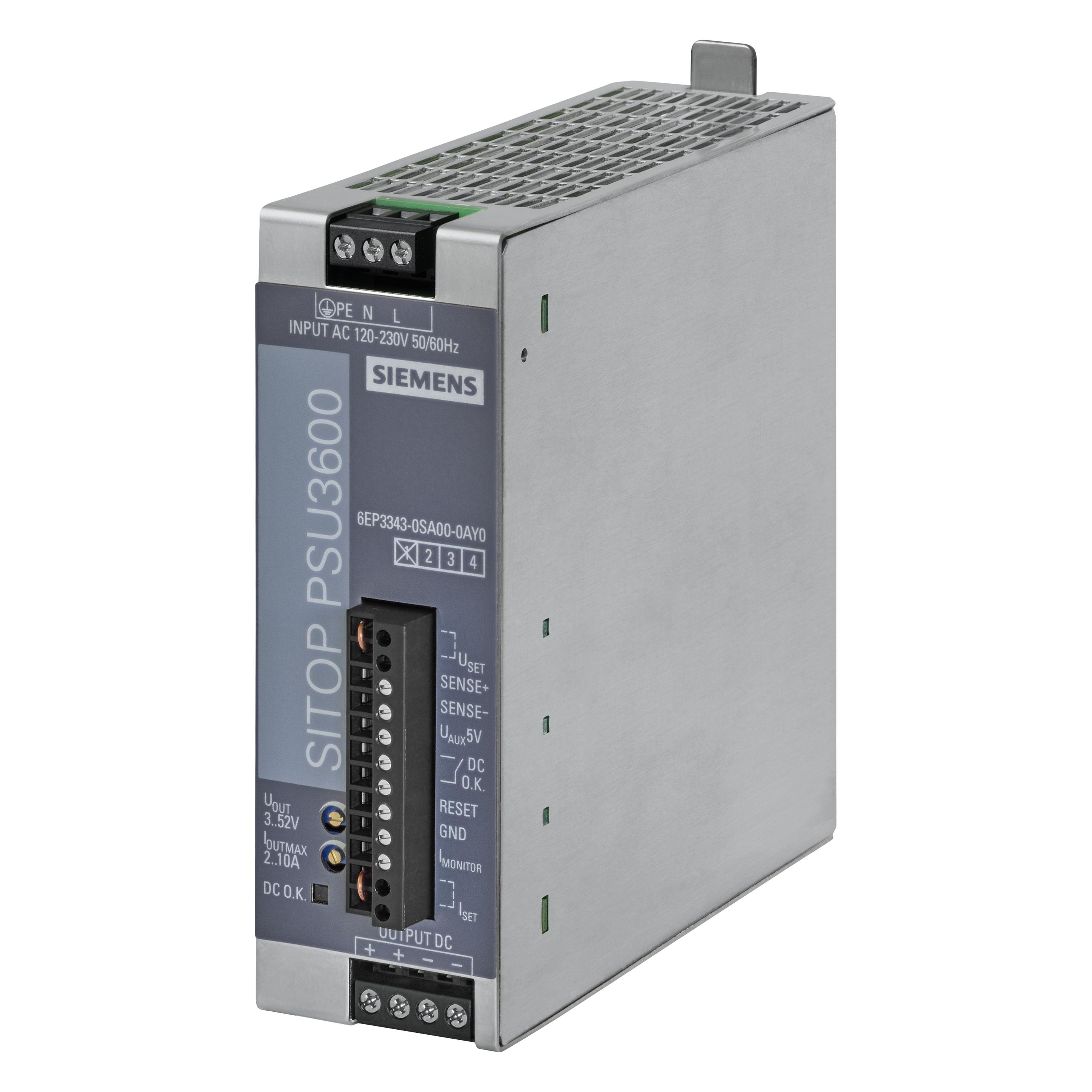 Siemens 6EP3343-0SA00-0AY0Stromversorgung SITOP PSU3600 flexi 1-p (6EP33430SA000AY0)