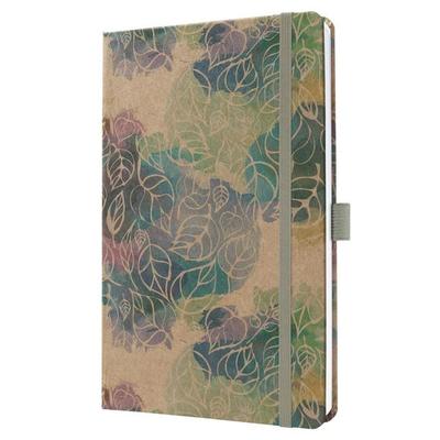 SIGEL 7J811 Wochenkalender Jolie 2027, ca. A5, Dancing Leaves, Hardcover