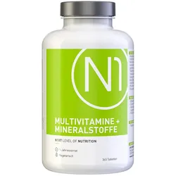 N1 Multivitamin Tabletten + Mineralstoffe 365 St