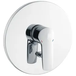 Heinrich Schulte Alpha 320 Unterputz Wannenarmatur Mischbatterie | Einhebelmischer mit Umstellung | Unterputzarmatur | Badarmatur für Badewanne | Einbauarmatur chrom | Hochwertige Sanitärarmatur
