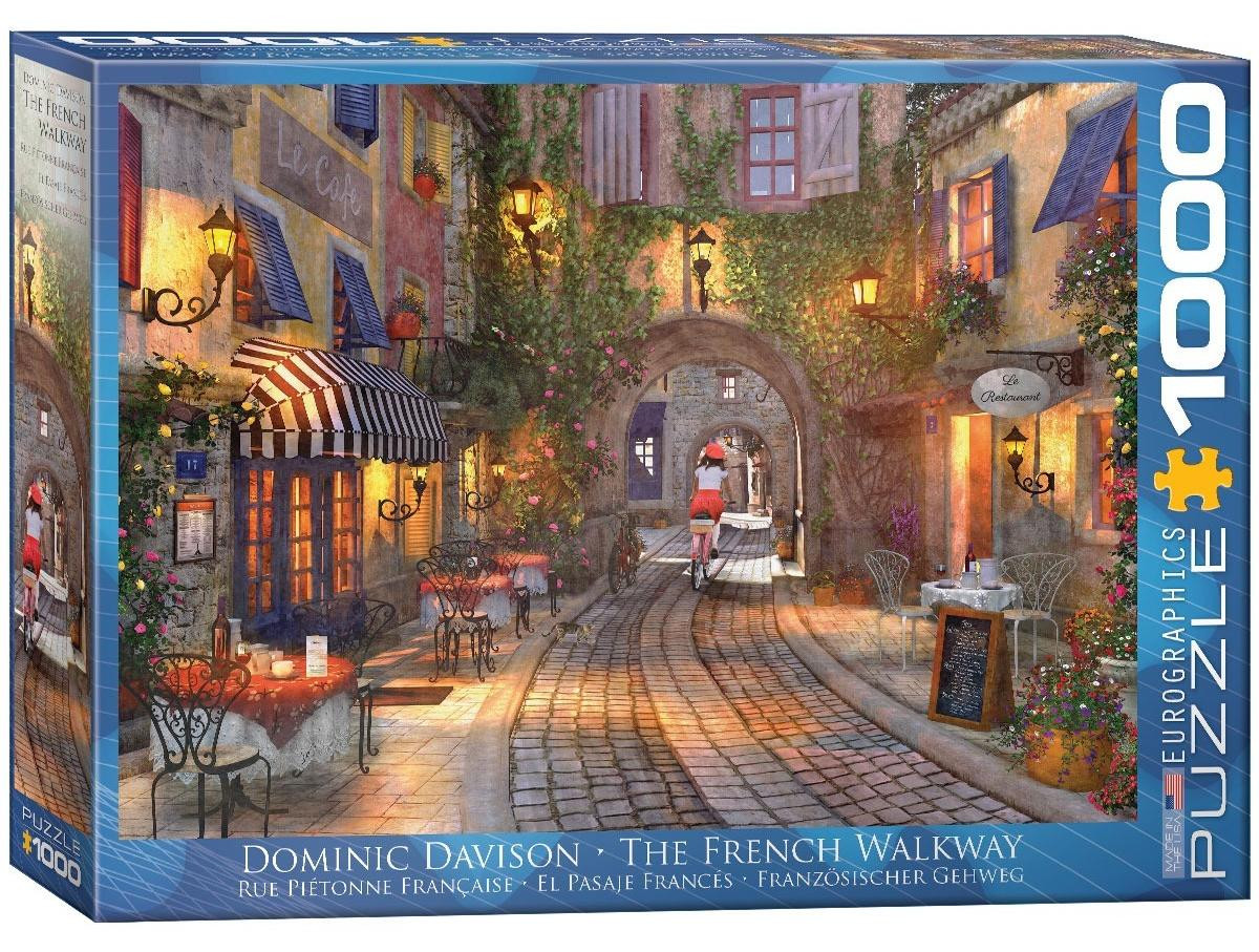 Eurographics Puzzel Davison - Franse Promenade - 1000 stukjes