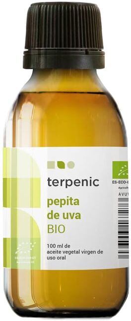 Terpenic Óleo Vegetal Semente De Uva Virgem Bio 100 ml