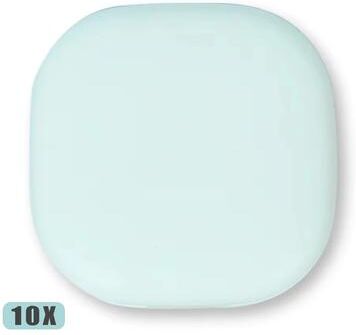 Fusion Finds LED Makeup Mirror With 5X 10X Magnification Foldable Travel Pocket Vanity Mirror green 10x