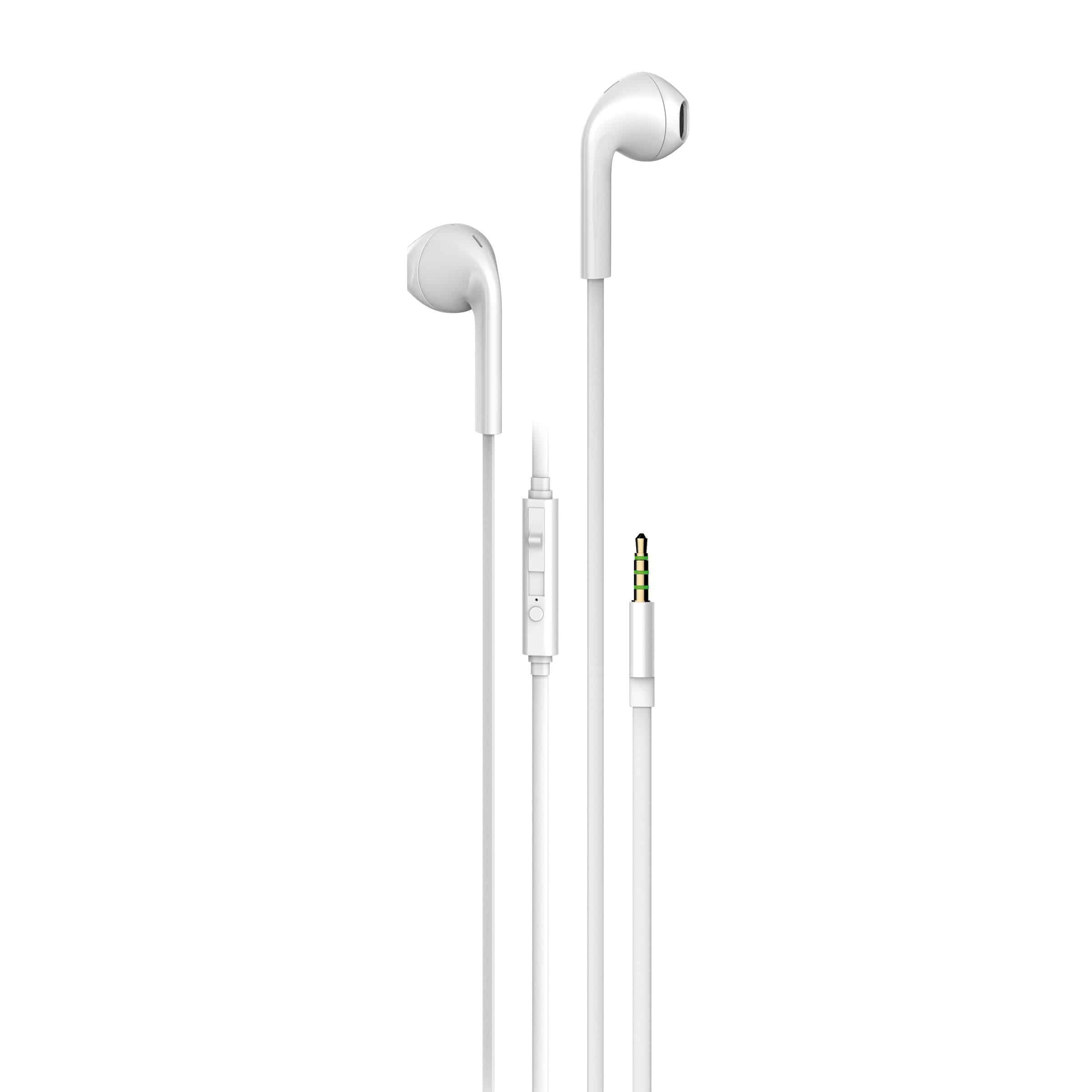 Vivanco 61741 WEVVSS10 In-Ear Kopfhörer kabelgebunden (Weiß)