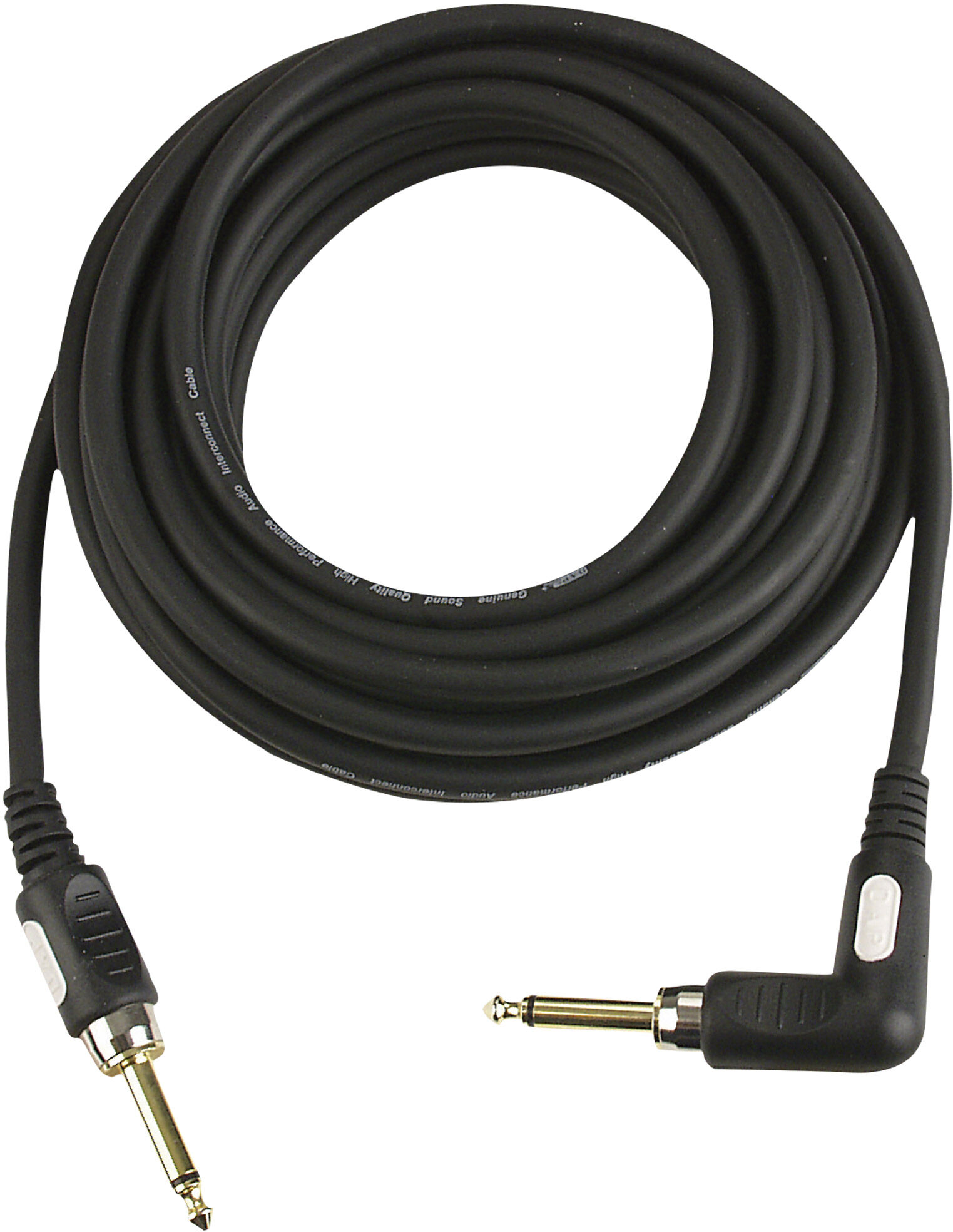 DAP Audio Fl18 – Bühnen-Gitarrenkabel Gerade Ø 6 Mm Bis 90° 6 M