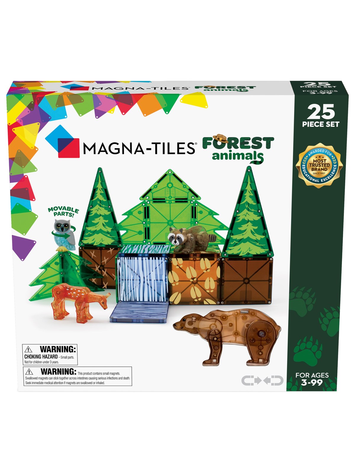 Magna-Tiles Forest Animals 25 pcs set