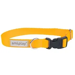Amiplay Verstellbares Halsband Samba XS Gelb