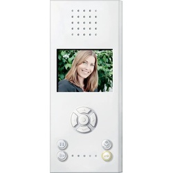 Ritto MEG4610-0319 Video-Freisprechstelle Color, polarweiß glänzend, System M MEG46100319