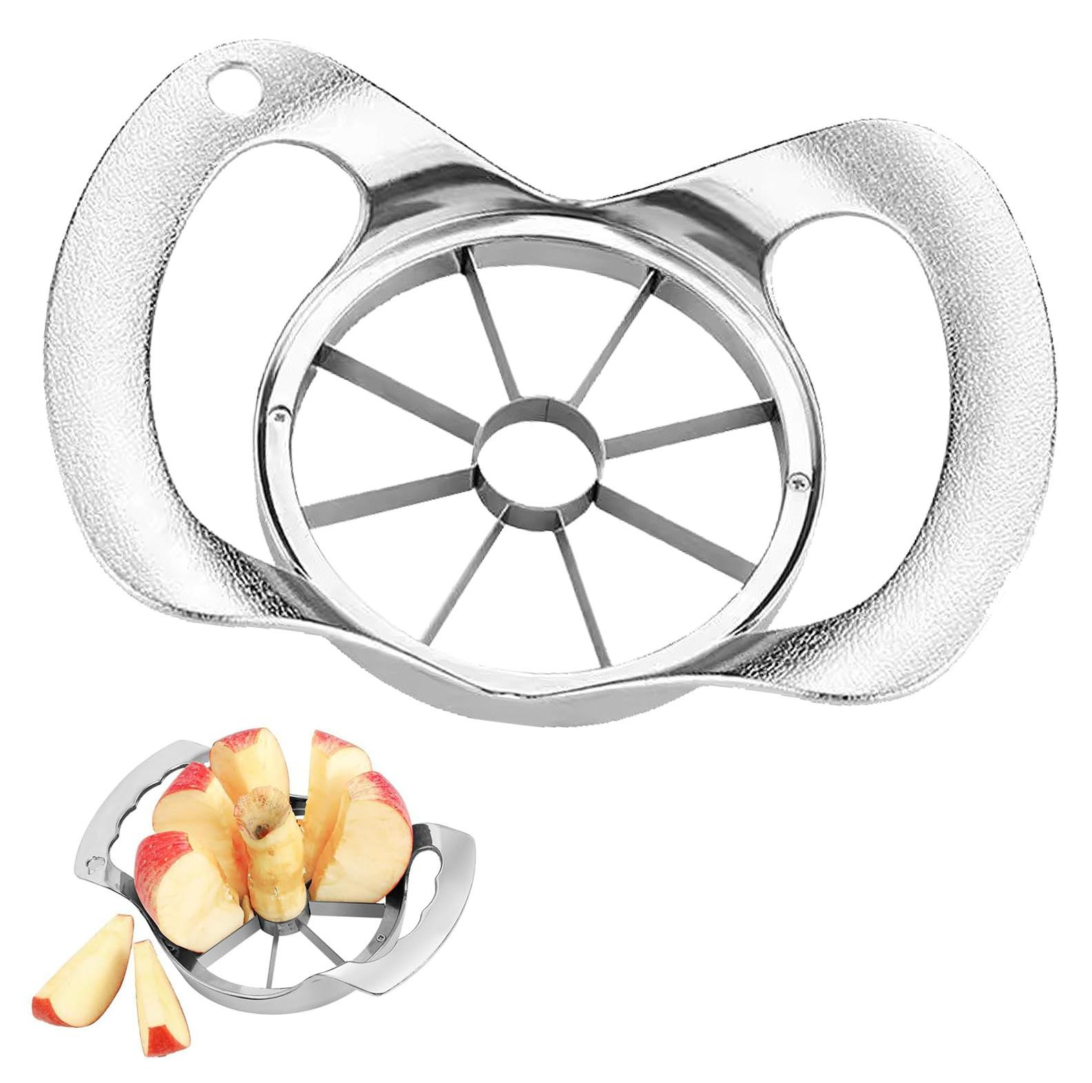Dripio 8-delige appelsnijder van roestvrij staal voor appels en ander fruit