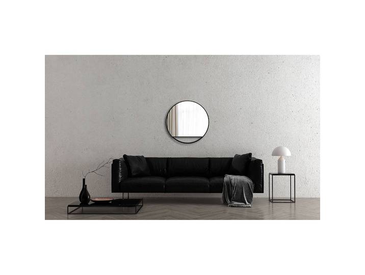 Spiegel Talos III 80cm Schwarz/Schwarz Korpus: Aluminium 80cm ohne Beleuchtung