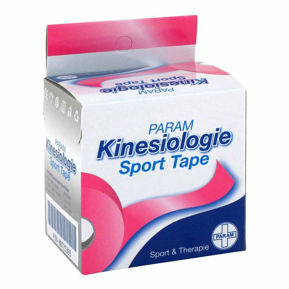 Param GmbH Kinesiologie Sport Tape 5 cmx5 m pink 00725393