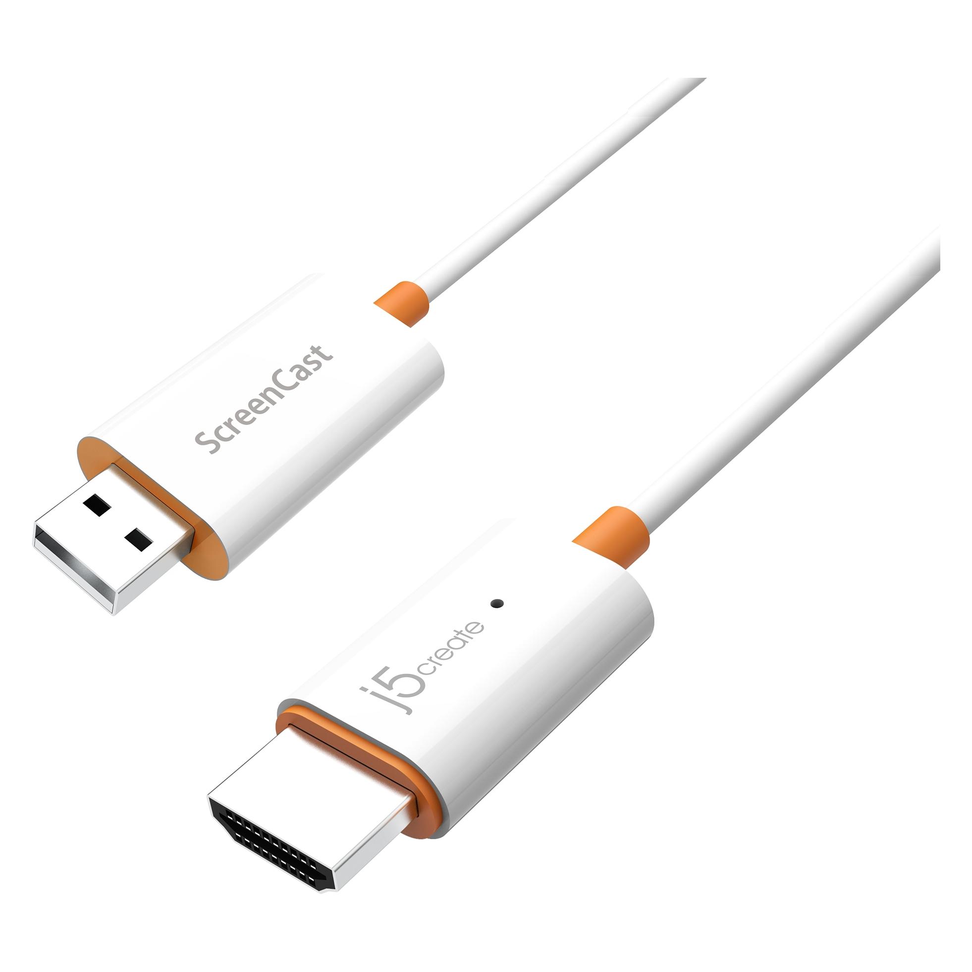 j5Create HDMI (Typ A) - USB Typ A (15 m, HDMI 1.3c) (JVAW56-N)