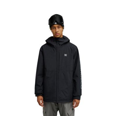 Snowboardjacke DC SHOES "Basis 10K", Herren, Gr. M, schwarz, Obermaterial: 100% Polyester., Jacken Snowboardjacke