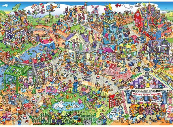Gibsons Puzzel Midzomerchaos 1000 stukjes
