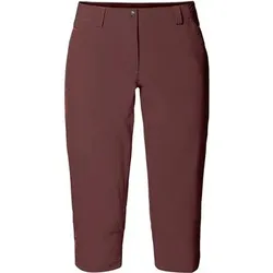 VAUDE Damen Caprihose Wo Skomer Capri, Größe 44 in Rot Rot