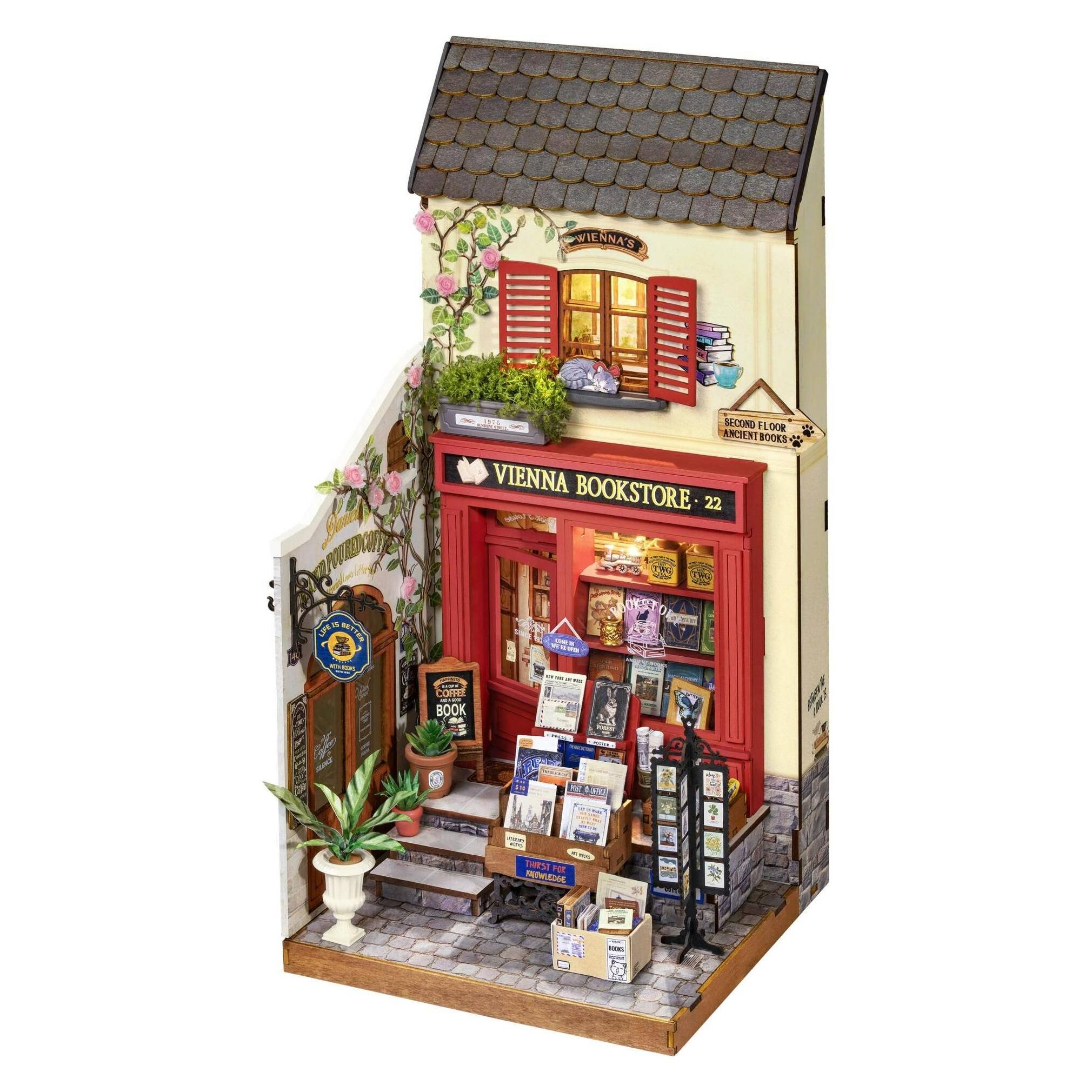 Robotime Bausatz Vienna Bookstore (DG183)