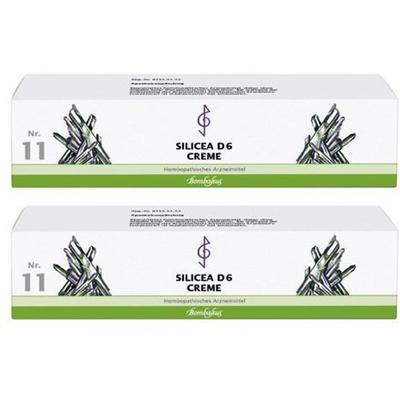 Biochemie 11 Silicea D 6 Creme 2x 2x100 ml