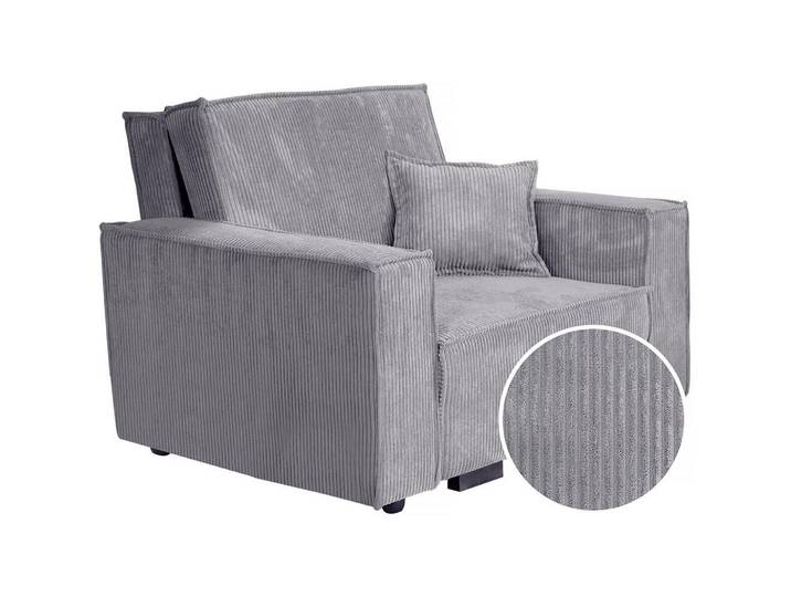 Habitat Garten Sessel clivia Grau, 102x88x123 cm, Wohnzimmer, Sessel, Polstersessel