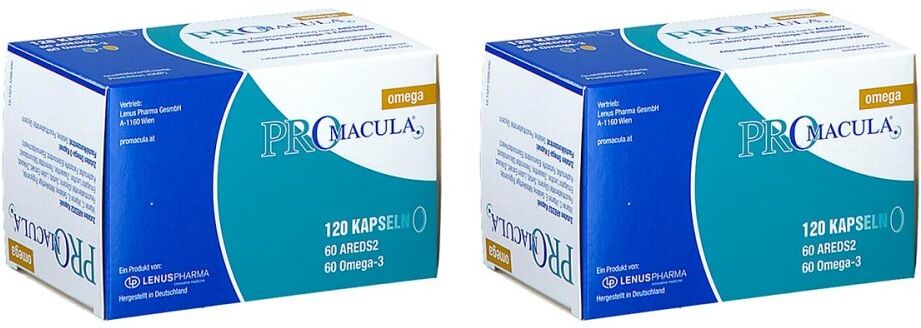 PRO MACULA omega bei Makuladegeneration 2x120stk