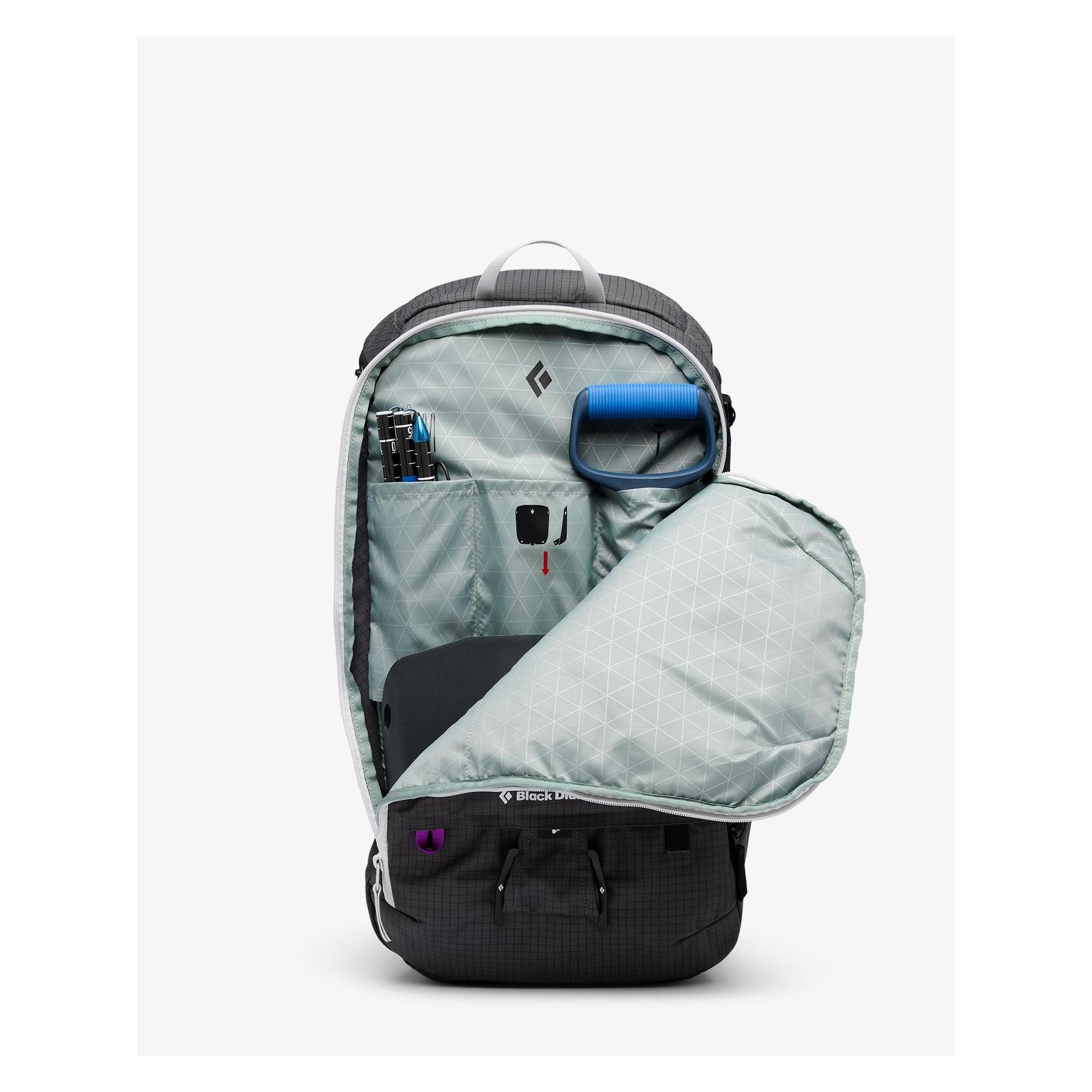 Black Diamond Helio 30 Rucksack, M/L, grau (30 l) (BD6813670003M_L1)