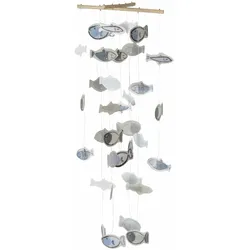 Windspiel FISH (DH 23x60 cm) - blau - DH 23x60 cm