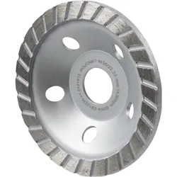 wolfcraft, Schleifmittel, 1 Diamant-Schleiftopf Stand. ø105x22,2mm