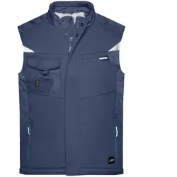 Winter Softshellweste "JN825" - M - navy/navy