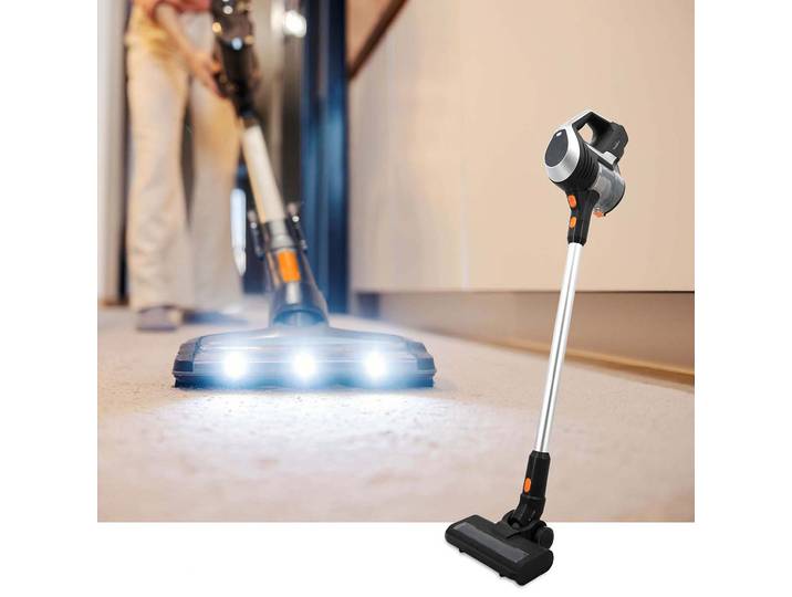 2-in-1 Akku-Staubsauger, Lithium-Ionen, 130 W, 10 kPa