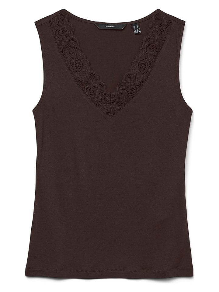 Vero Moda Top in Braun - L
