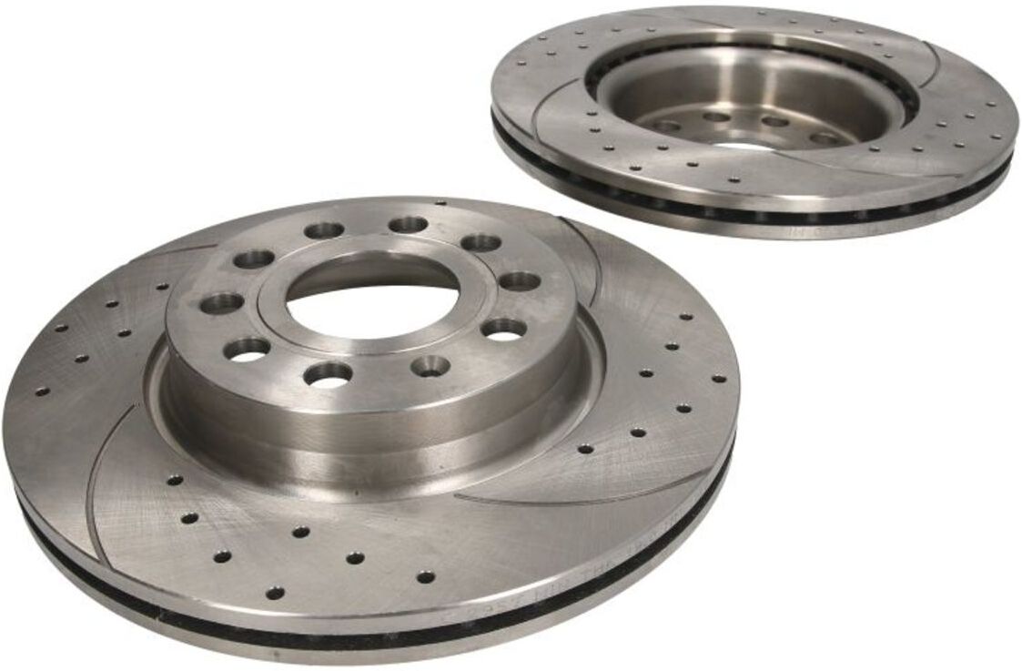 Speedmax Dischi freno 5201-01-1078PTUOTUV, 2 Pezzo, senza patente stradale
