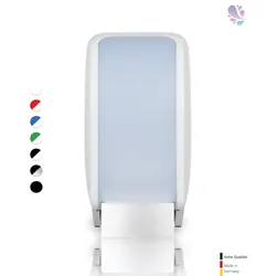 Toilettenpapierspender Doppelrollen, Blanc Cosmos, unschlagbar ergiebig, abschließbar, autom. Rollenwechsel, Restrollenfunktion