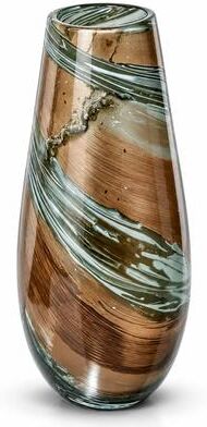 Aria Home Art Glass Vase Decorative Accent for Modern Interiors