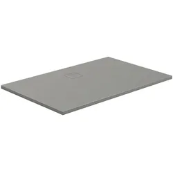 HSK Marmor-Polymer-Duschwanne, 100 x 140 cm, Steinoptik, Farbe: sandstein mit Antislip-Beschichtung 5825114-A-sandstein