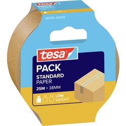tesa STANDARD ecoLogo® 58293 Packband Braun (L x B) 25 m x 38 mm 1 St.