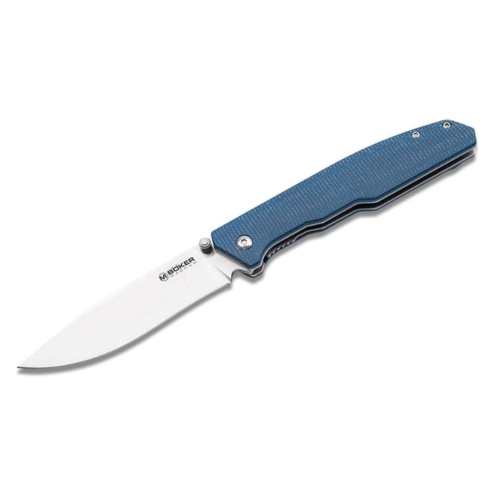 No Name Nóż Magnum Deep Blue Canvas (9 cm) (01SC714)