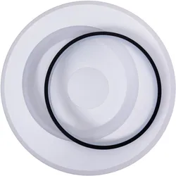 Näve LED / CCT Deckenleuchte "MALEA" 3D-Effekt Ø: 49cm