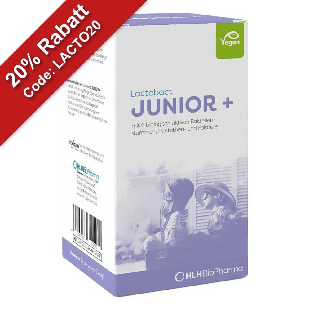 HLH BioPharma GmbH Lactobact JUNIOR + Pulver Monatskur 04652722