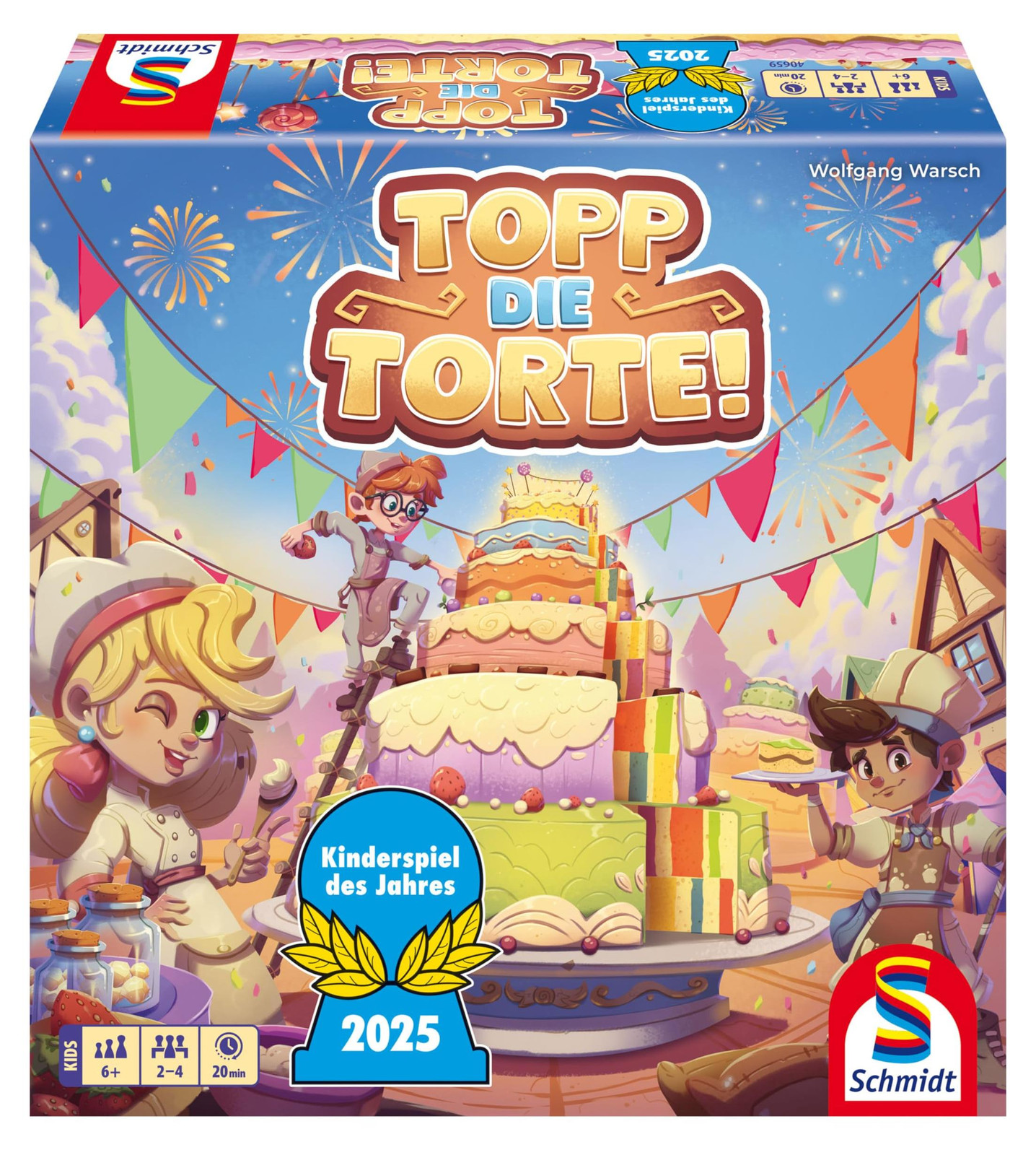 Schmidt Spiele Maak die taart helemaal af! Kinderspel van het Jaar 2025