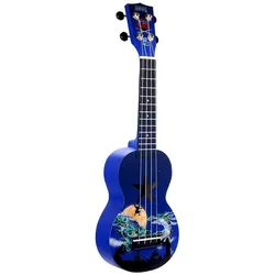 Mahalo Sopran-Ukulele Art Series Ninja (Sopran, Soprano), Ukulele, Mehrfarbig