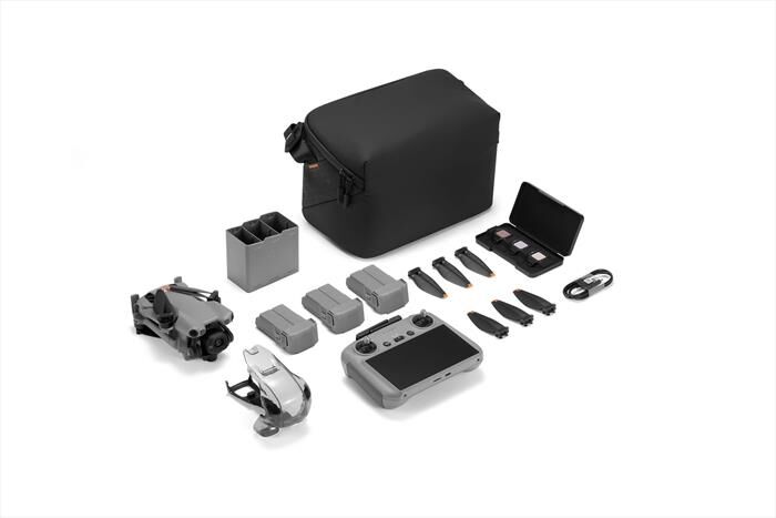 DJI Mini Drone Mini 5 Pro Fly More Combo Plus (rc2)-grigio Scuro