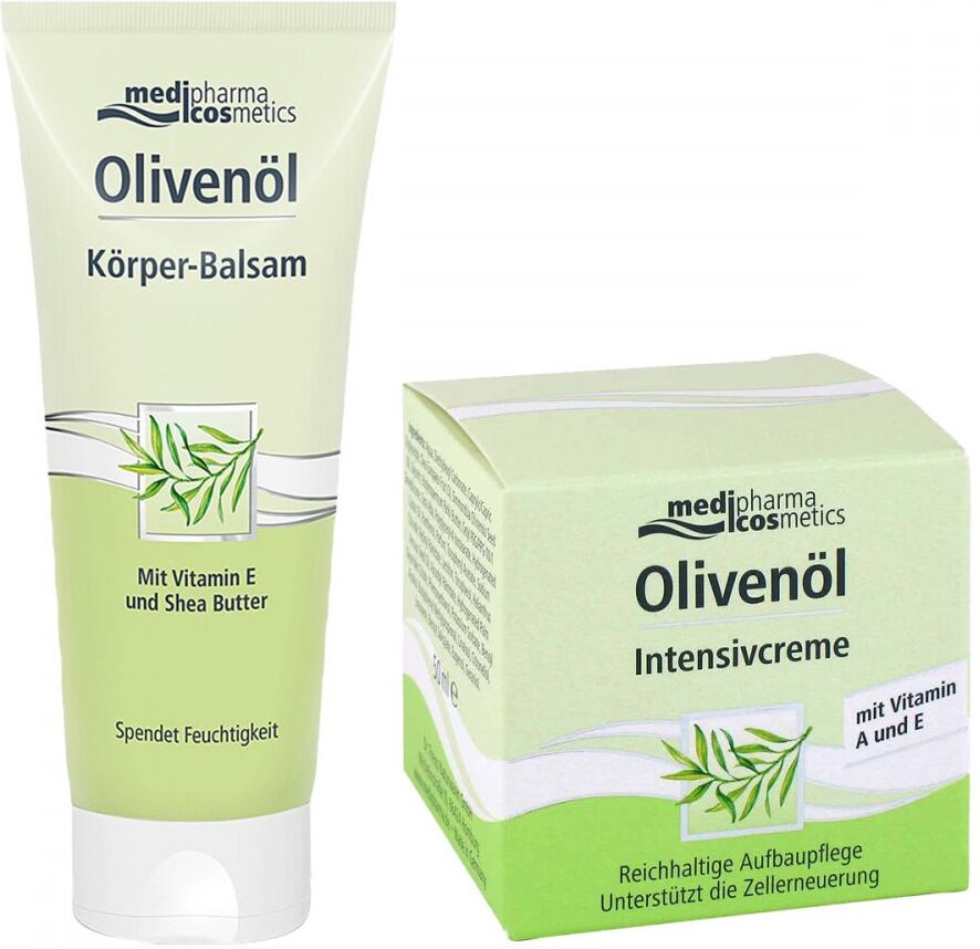 Medipharma Cosmetics Olivenöl Intensivcreme + Olivenöl Körperbalsam