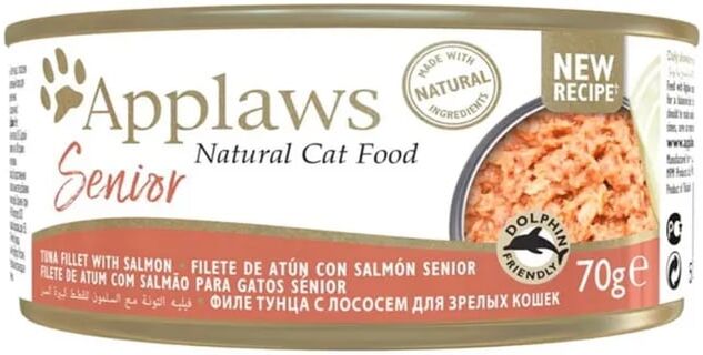 Applaws Cat Senior Lata Atum e Salmão 24 Unds 70g