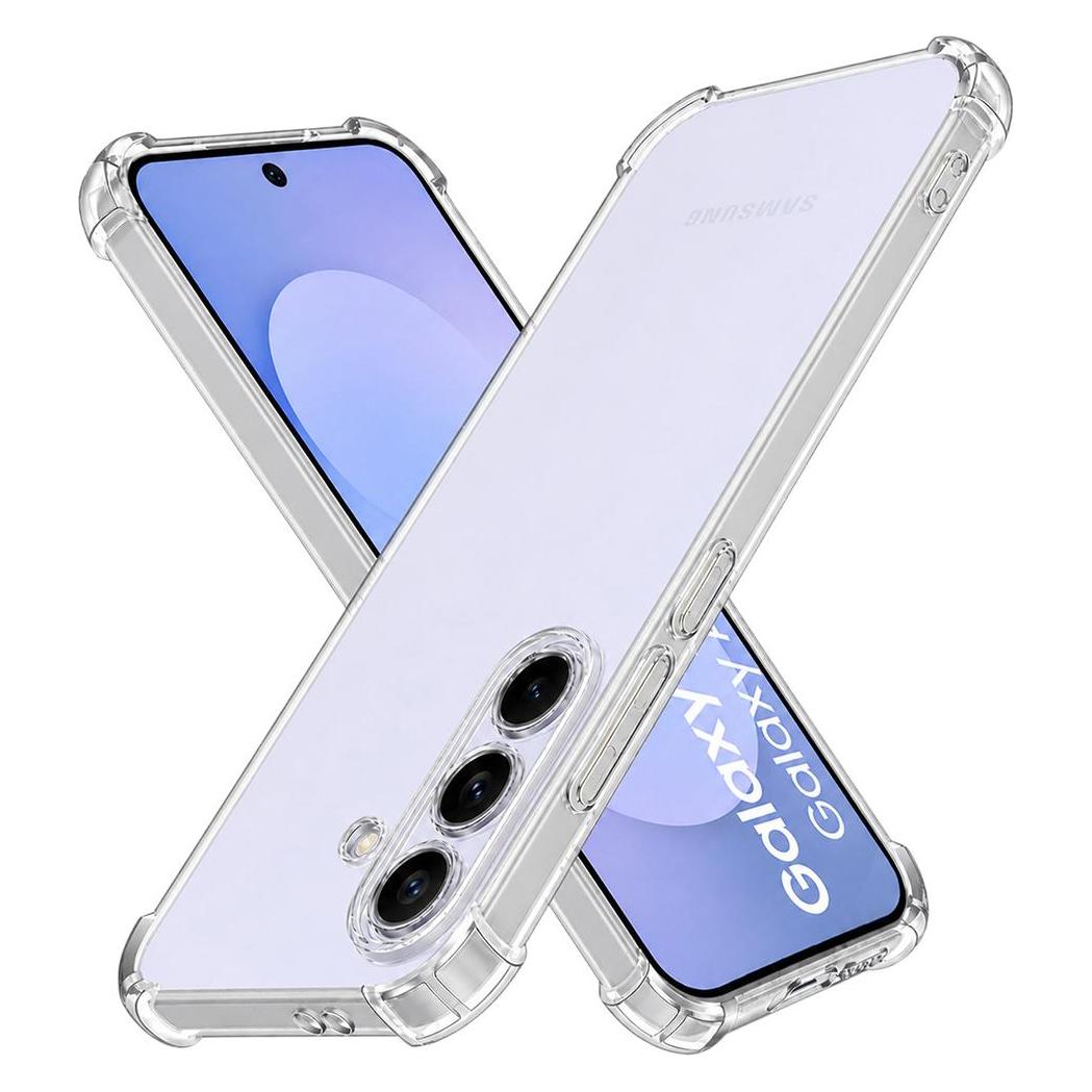 Techsuit - Stossfestes, transparentes Silikon - Samsung Galaxy S26 FE - Transparent (Samsung Galaxy S25 FE, Samsung Galaxy S26 FE) (73383520)