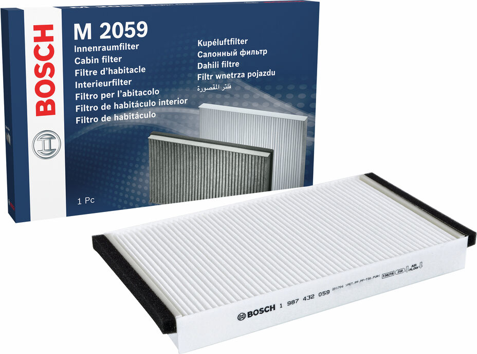Bosch Filter, Innenraumluft 1 987 432 059 Für Fiat