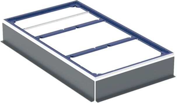 Geberit Duofix Installationsrahmen 551517001 90 x 160 cm, für Duschfläche, für 10 Füße